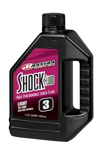 MAXIMA RACING OILS Dämpferöl "Racing Shock Fluid" 3W, Light, 946 ml