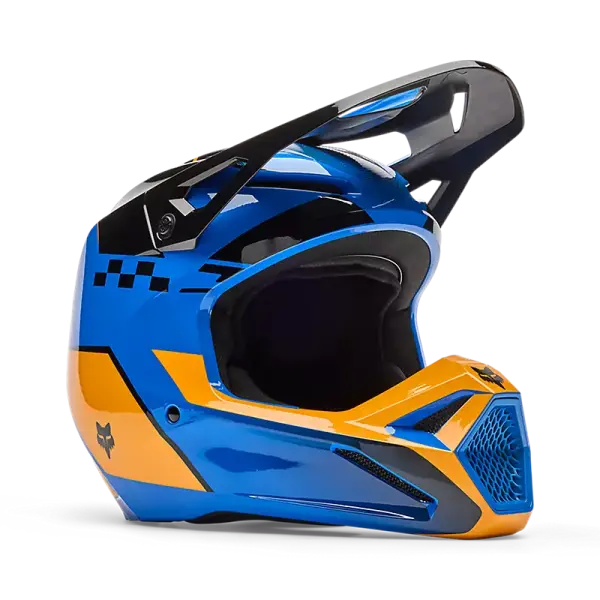 Fox Helm V1 Collect Blau