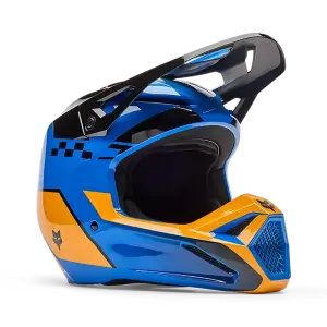 Fox Helm V1 Collect Blau