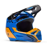 Fox Helm V1 Collect Blau