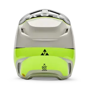 Fox Helm V1 Collect Grau/Gelb
