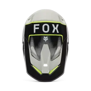 Fox Helm V1 Collect Grau/Gelb