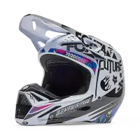 Fox V1 Image Cosmo Helm Weiß/Schwarz