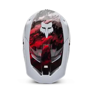 Fox V1 Kairos Helm Weiß/Rot