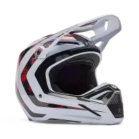 Fox V1 Kairos Helm Weiß/Rot