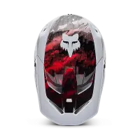 Fox V1 Kairos Helm Weiß/Rot