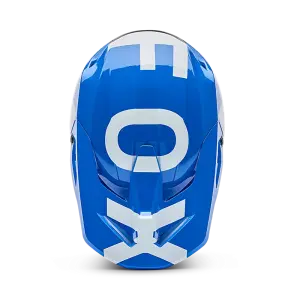 Fox V1 Shield Helm Blau