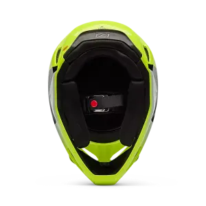 Fox V1 Shield Helm Flo Yellow