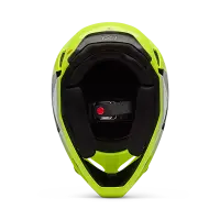 Fox V1 Shield Helm Flo Yellow