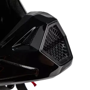 Fox V1 Solid Helm Schwarz