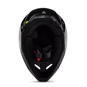 Fox V1 Solid Helm Schwarz