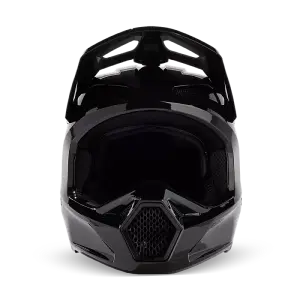 Fox V1 Solid Helm Schwarz