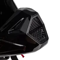 Fox V1 Solid Helm Schwarz
