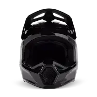 Fox V1 Solid Helm Schwarz