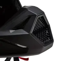 Fox V1 Solid Helm Matt Schwarz