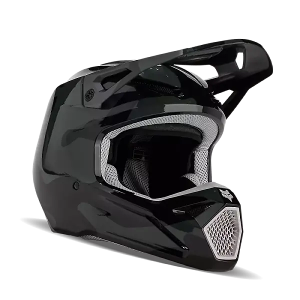 Fox Helm V1 Bnkr Kinder Schwarz