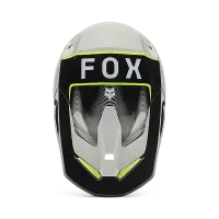 Fox Helm V1 Collect Kinder Grau/Gelb