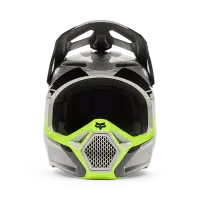 Fox Helm V1 Collect Kinder Grau/Gelb