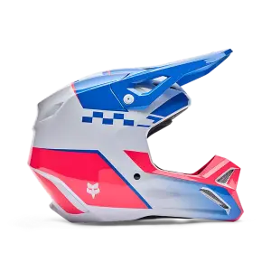 Fox Helm V1 Collect Kinder Blau/Pink