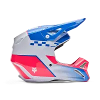 Fox Helm V1 Collect Kinder Blau/Pink