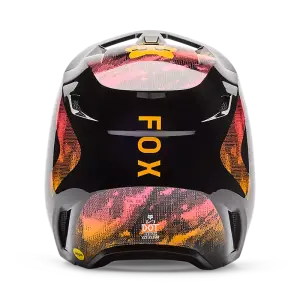 Fox V1 Kairos Helm Kinder Orange/Schwarz