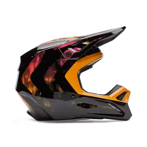 Fox V1 Kairos Helm Kinder Orange/Schwarz