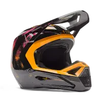 Fox V1 Kairos Helm Kinder Orange/Schwarz