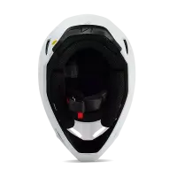 Fox V1 Solid Helm Kinder Matt Weiß