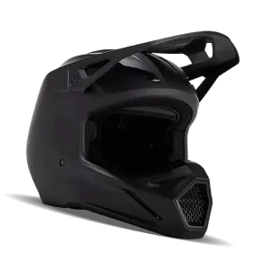 Fox V1 Solid Helm Kinder Schwarz