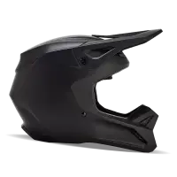 Fox V1 Solid Helm Kinder Schwarz