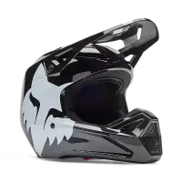 Fox V1 Shield Helm Kinder Schwarz