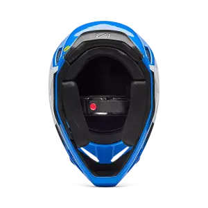 Fox V1 Shield Helm Kinder Blau