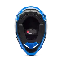 Fox V1 Shield Helm Kinder Blau