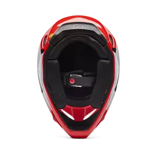 Fox V1 Shield Helm Kinder Rot