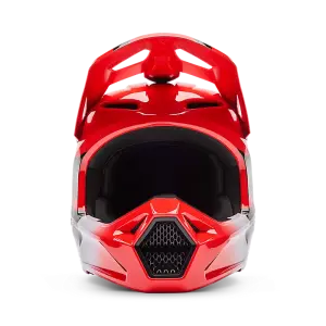 Fox V1 Shield Helm Kinder Rot