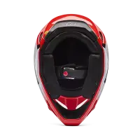 Fox V1 Shield Helm Kinder Rot