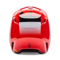 Fox V1 Shield Helm Kinder Rot