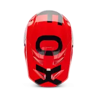 Fox V1 Shield Helm Kinder Rot