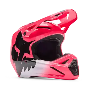 Fox V1 Shield Helm Kinder Rosa