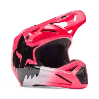 Fox V1 Shield Helm Kinder Rosa