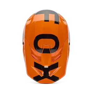 Fox V1 Shield Helm Kinder Orange