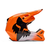 Fox V1 Shield Helm Kinder Orange