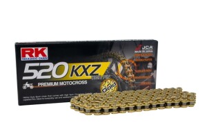 RK Kette 520 "GB520KXZ" 125-450ccm Gold