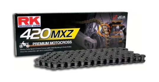 RK Kette 420 "420MXZ" 50-150ccm Grau