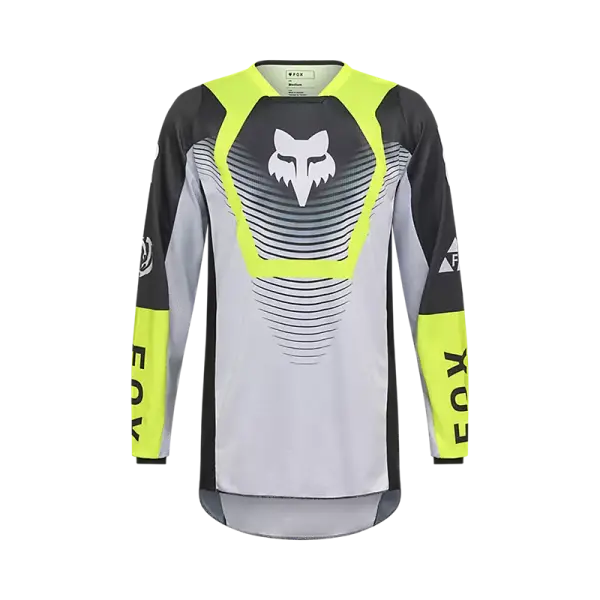 FOX 180 Collect Jersey grau/gelb