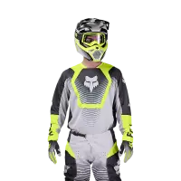 FOX 180 Collect Jersey grau/gelb
