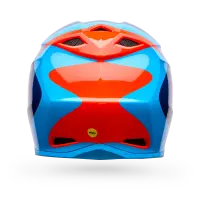 BELL MX-10 MIPS WAVE ECE YOUTH orange/blau