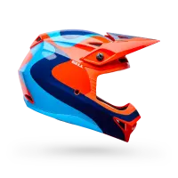 BELL MX-10 MIPS WAVE ECE YOUTH orange/blau