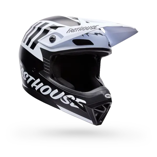 BELL MX-10 MIPS FASTHOUSE ECE Youth Black/White