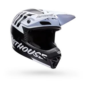 BELL MX-10 MIPS FASTHOUSE ECE Youth Black/White